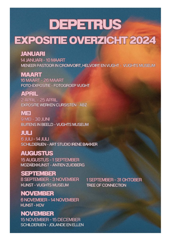 Expositie Overzicht DePetrus