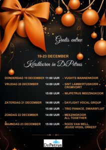 Kerstkorenweek 2024