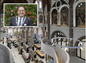 Artikel BD 24 januari over afscheid burgemeester