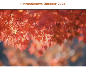 Nieuwsbrief oktober 2026